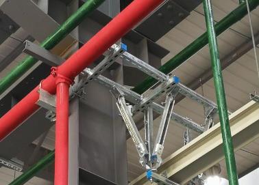 长沙市该抗震支架的整体式支吊架结构协调性好
